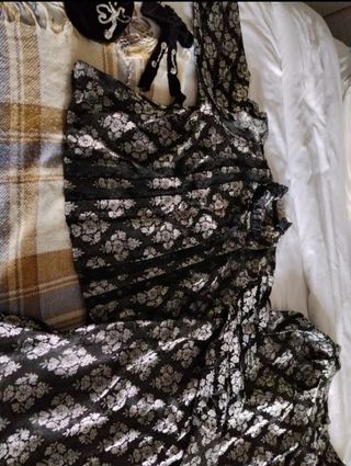 Traje Baturra Negro y plata.
