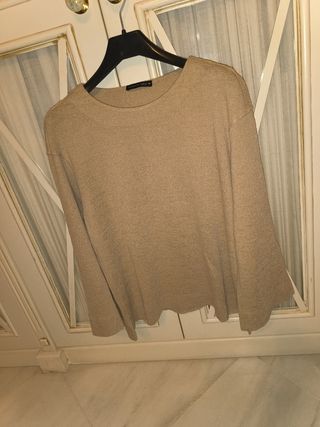 Jersey Purificación García Beige Talla M