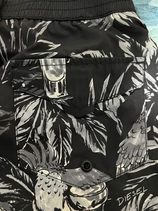 Bañador Diesel Estampado Tropical