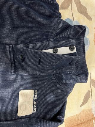 Jersey Pepe Jeans azul cuello alto