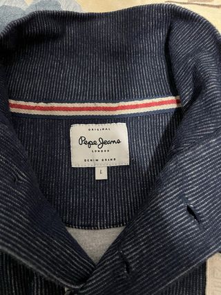 Jersey Pepe Jeans azul cuello alto