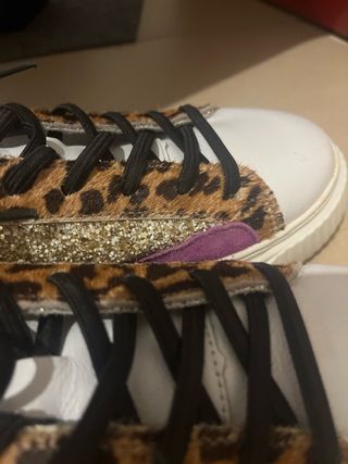 Zapatillas Cetti Animal Print Brillo y Fucsia, 37