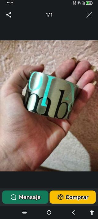 Pulsera Bimba y Lola Plata y Turquesa