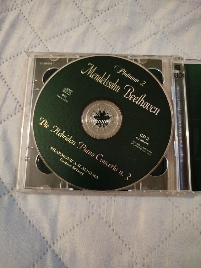 CD Beethoven Mendelssohn - Platinum 2