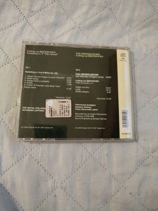 CD Beethoven Mendelssohn - Platinum 2