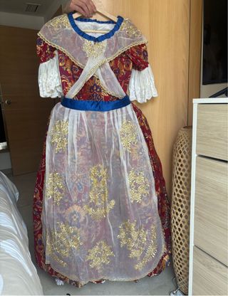 Traje de Fallera Niña 10 Años