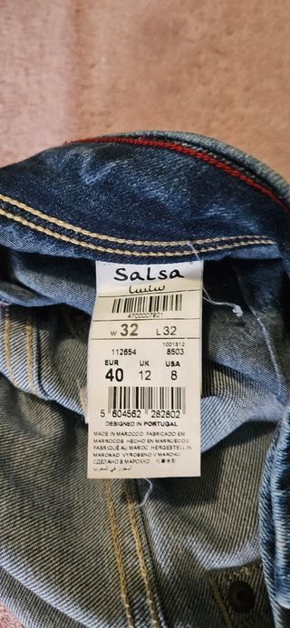 Pantalón vaquero Salsa azul