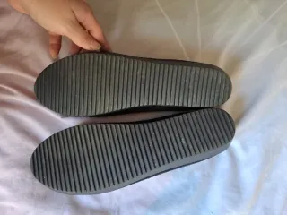 Zapatos planos negros talla 40