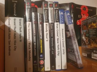 Lote Juegos PS2, PS3 y PS4