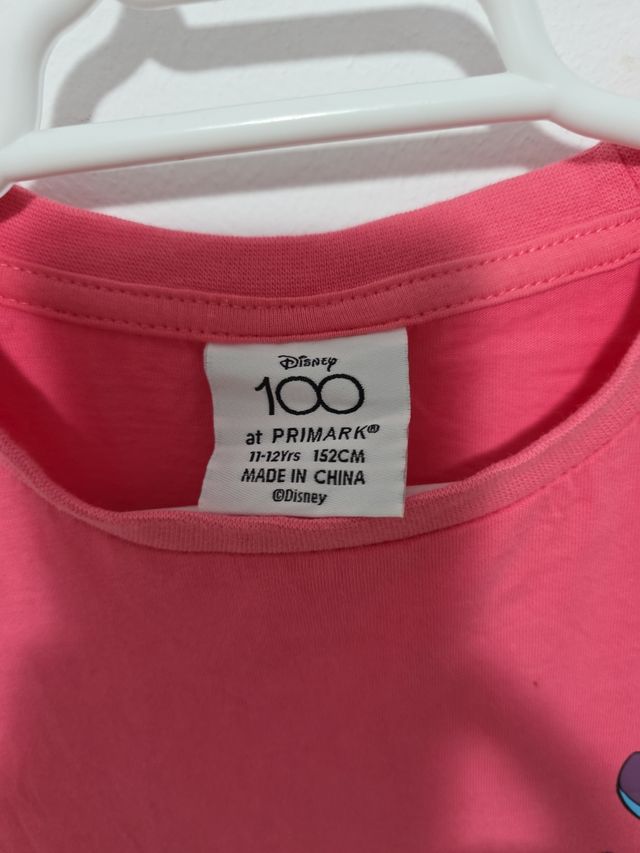 Camiseta niña Disney Stitch 100 años. Talla 11-12 