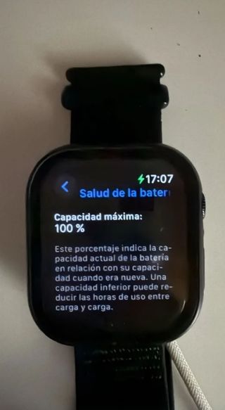 Apple Watch Negro Correa Negra