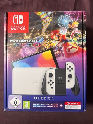 Nintendo Switch OLED Mario Kart 8 Deluxew