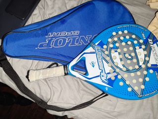 2 Raquetas Pádel Dunlop + Funda