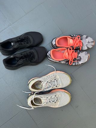 Lote Zapatillas Mujer Nike y Reebok