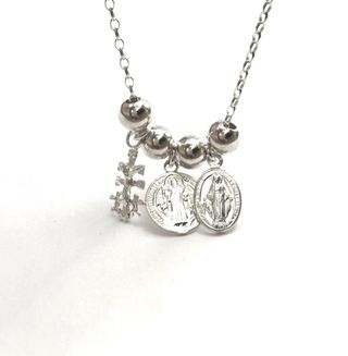 Collar Plata 925 Religioso