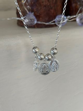 Collar Plata 925 Religioso