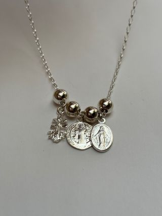 Collar Plata 925 Religioso