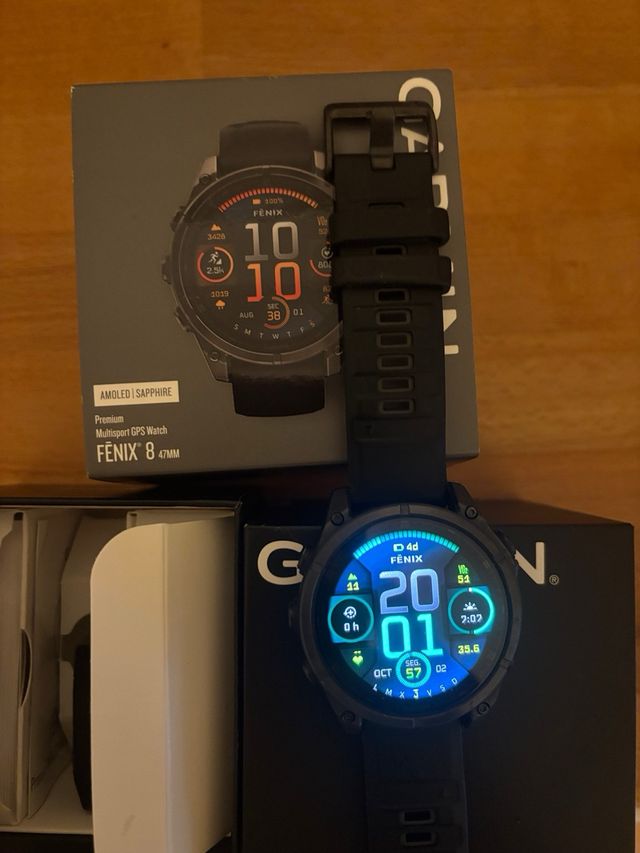 Reloj Garmin Fenix 8 AMOLED Zafiro 49mm