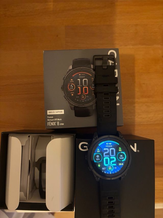 Reloj Garmin Fenix 8 AMOLED Zafiro 49mm