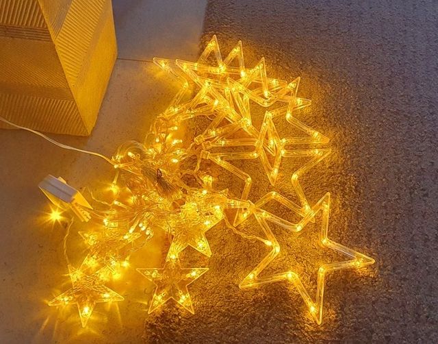 Tenda luminosa led stelle