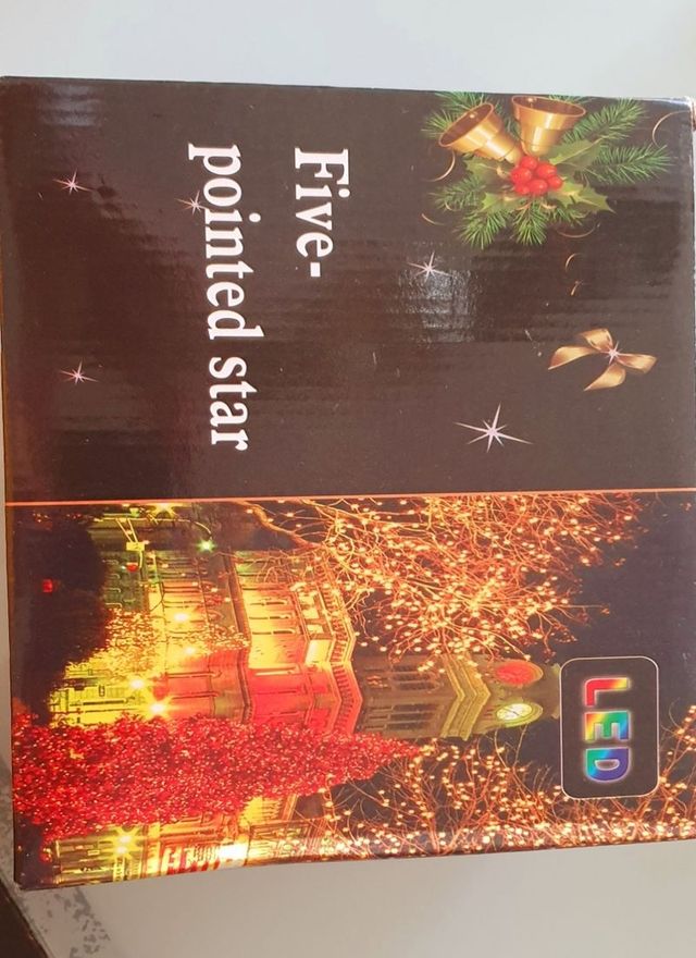 Tenda luminosa led stelle