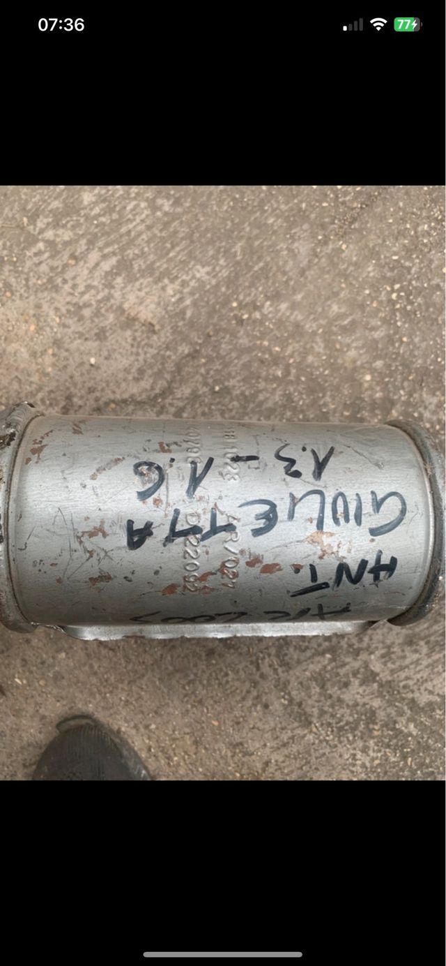 Marmitta alfa Romeo giulietta