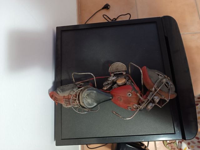 Moto Antigua Decoración.