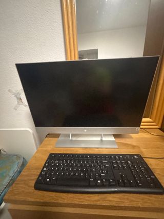 Ordenador sobremesa HP 2020 Plata/Negro