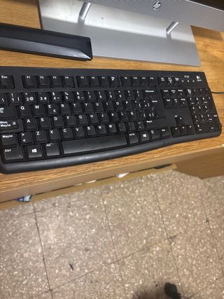 Ordenador sobremesa HP 2020 Plata/Negro