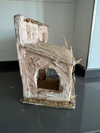 Casas para belenes artesanales