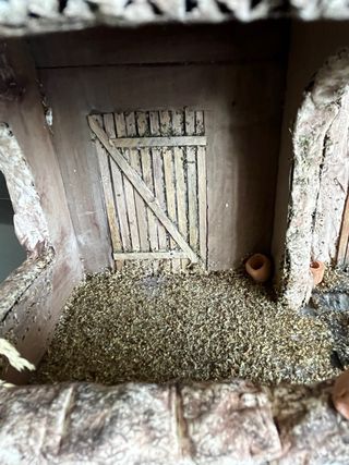 Casas para belenes artesanales