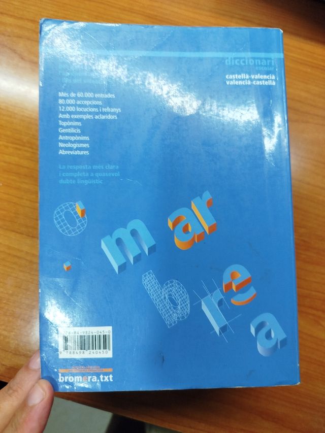 Diccionario valenciano-castellano y viceversa