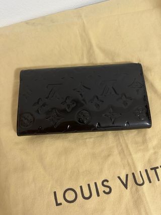 Billetera Louis Vuitton Negra Charol