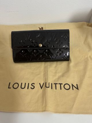 Billetera Louis Vuitton Negra Charol