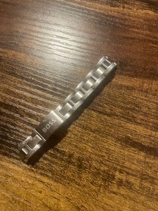 Brazalete Hugo Boss plateado