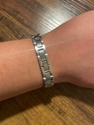 Brazalete Hugo Boss plateado