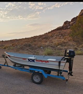Barco de aluminio OMC 10K SeaNymph