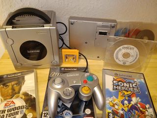 Nintendo GameCube + Game Boy Player + Juegos