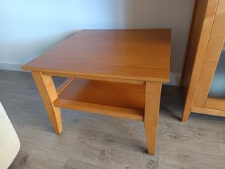 Mesa auxiliar madera baja