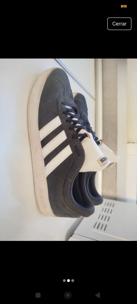 Zapatillas Adidas Talla 44 Gris/Blanco