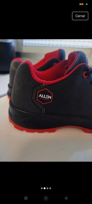 Zapato seguridad Allen Talla 39