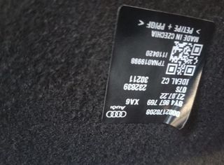 Audi 8y4867769 bandeja trasera 136158