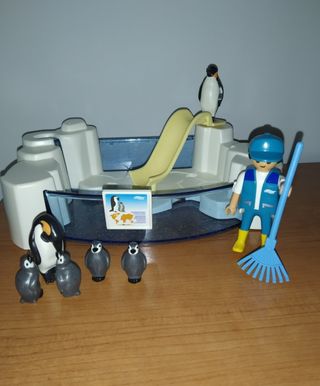 Playmobil Pingüinario con Figura y Accesorios