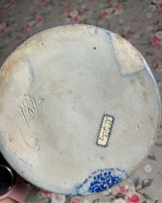 Boccale antico Westerwald decorato