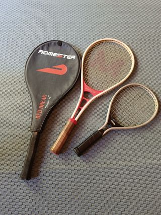 Lote de 3 raquetas de tenis