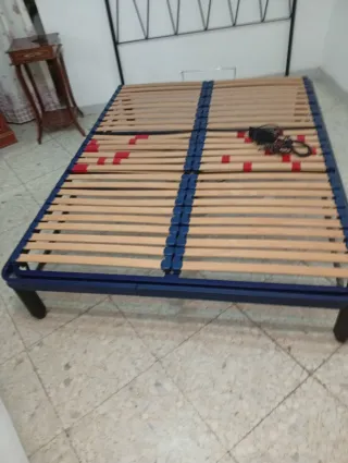 Somier articulado madera y metal