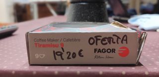 Cafetera Fagor Tiramisú 9