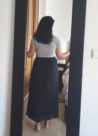 Falda larga plisada Zara SIN ESTRENAR 