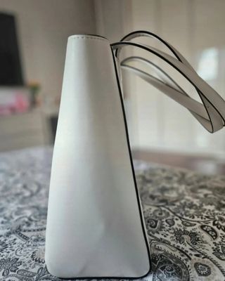Bolso Calvin Klein Piel Genuina Blanco