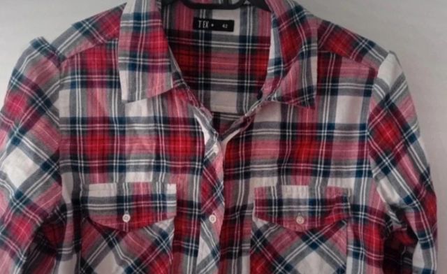 Camisa de cuadros TEX Talla XL